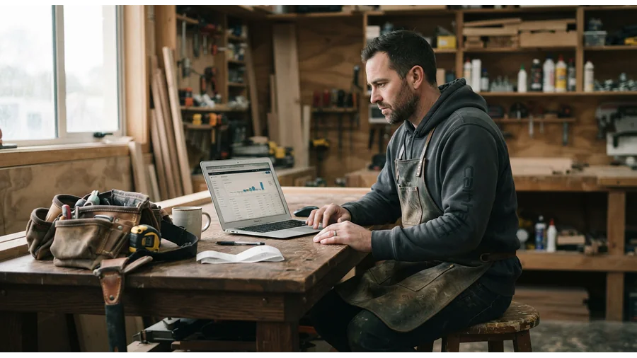 Expense tracking for micro-businesses and trades